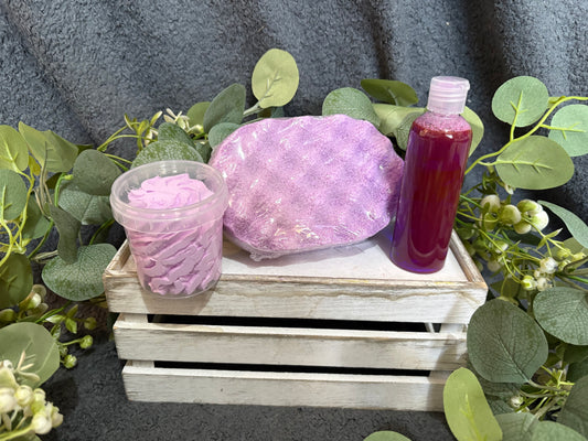 Lavender Marshmallow Bathtime Gift Set
